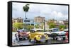 Cuba Fuerte Collection - Taxi Cars of Havana-Philippe Hugonnard-Framed Stretched Canvas