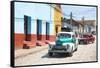 Cuba Fuerte Collection - Taxis in Trinidad-Philippe Hugonnard-Framed Stretched Canvas