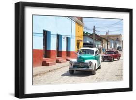 Cuba Fuerte Collection - Taxis in Trinidad-Philippe Hugonnard-Framed Photographic Print
