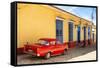 Cuba Fuerte Collection - Trinidad Colorful City-Philippe Hugonnard-Framed Stretched Canvas