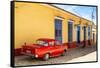 Cuba Fuerte Collection - Trinidad Colorful City-Philippe Hugonnard-Framed Stretched Canvas