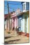 Cuba Fuerte Collection - Trinidad Colorful Street Scene IV-Philippe Hugonnard-Mounted Photographic Print