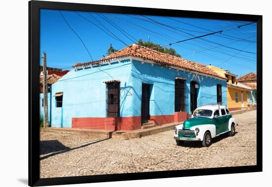 Cuba Fuerte Collection - Trinidad Colorful Street Scene V-Philippe Hugonnard-Framed Photographic Print