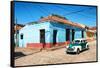 Cuba Fuerte Collection - Trinidad Colorful Street Scene V-Philippe Hugonnard-Framed Stretched Canvas