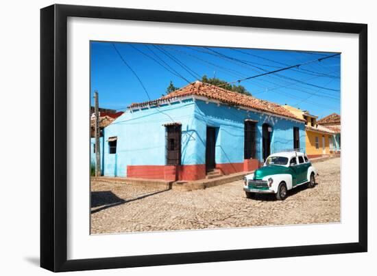 Cuba Fuerte Collection - Trinidad Colorful Street Scene V-Philippe Hugonnard-Framed Photographic Print