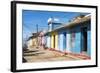 Cuba Fuerte Collection - Trinidad Colorful Street Scene-Philippe Hugonnard-Framed Photographic Print