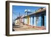 Cuba Fuerte Collection - Trinidad Colorful Street Scene-Philippe Hugonnard-Framed Photographic Print