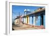 Cuba Fuerte Collection - Trinidad Colorful Street Scene-Philippe Hugonnard-Framed Photographic Print