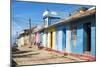 Cuba Fuerte Collection - Trinidad Colorful Street Scene-Philippe Hugonnard-Mounted Photographic Print