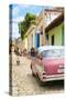 Cuba Fuerte Collection - Trinidad Street Scene II-Philippe Hugonnard-Stretched Canvas