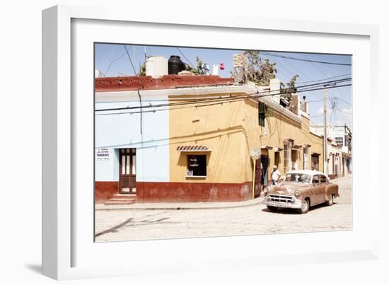 Cuba Fuerte Collection - Trinidad Street Scene IV-Philippe Hugonnard-Framed Photographic Print