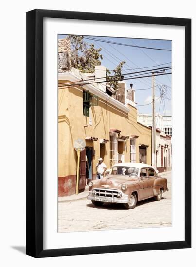 Cuba Fuerte Collection - Trinidad Street Scene VI-Philippe Hugonnard-Framed Photographic Print