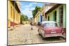Cuba Fuerte Collection - Trinidad Street Scene-Philippe Hugonnard-Mounted Photographic Print