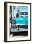 Cuba Fuerte Collection - Turquoise Chevy Classic Car-Philippe Hugonnard-Framed Photographic Print