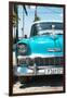 Cuba Fuerte Collection - Turquoise Chevy Classic Car-Philippe Hugonnard-Framed Photographic Print