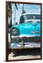 Cuba Fuerte Collection - Turquoise Chevy Classic Car-Philippe Hugonnard-Framed Photographic Print