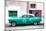 Cuba Fuerte Collection - Turquoise Pontiac 1953 Original Classic Car-Philippe Hugonnard-Mounted Photographic Print