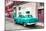 Cuba Fuerte Collection - Turquoise Taxi Pontiac 1953-Philippe Hugonnard-Mounted Photographic Print