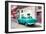 Cuba Fuerte Collection - Turquoise Taxi Pontiac 1953-Philippe Hugonnard-Framed Premium Photographic Print