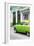 Cuba Fuerte Collection - Vintage Cuban Green Car-Philippe Hugonnard-Framed Photographic Print