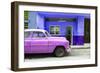 Cuba Fuerte Collection - Vintage Hot Pink Car of Havana-Philippe Hugonnard-Framed Photographic Print