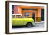 Cuba Fuerte Collection - Vintage Lime Green Car of Havana-Philippe Hugonnard-Framed Photographic Print