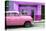 Cuba Fuerte Collection - Vintage Pink Car of Havana-Philippe Hugonnard-Stretched Canvas