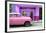 Cuba Fuerte Collection - Vintage Pink Car of Havana-Philippe Hugonnard-Framed Photographic Print