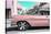 Cuba Fuerte Collection - Vintage Pink Car-Philippe Hugonnard-Stretched Canvas