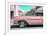 Cuba Fuerte Collection - Vintage Pink Car-Philippe Hugonnard-Framed Photographic Print