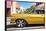 Cuba Fuerte Collection - Vintage Yellow Car II-Philippe Hugonnard-Framed Stretched Canvas