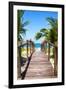 Cuba Fuerte Collection - Way to the Beach II-Philippe Hugonnard-Framed Premium Photographic Print