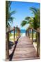 Cuba Fuerte Collection - Way to the Beach II-Philippe Hugonnard-Mounted Premium Photographic Print