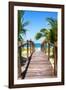 Cuba Fuerte Collection - Way to the Beach II-Philippe Hugonnard-Framed Photographic Print