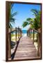 Cuba Fuerte Collection - Way to the Beach II-Philippe Hugonnard-Framed Photographic Print