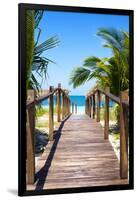 Cuba Fuerte Collection - Way to the Beach II-Philippe Hugonnard-Framed Photographic Print