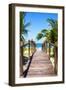 Cuba Fuerte Collection - Way to the Beach II-Philippe Hugonnard-Framed Photographic Print