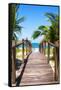 Cuba Fuerte Collection - Way to the Beach II-Philippe Hugonnard-Framed Stretched Canvas