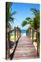 Cuba Fuerte Collection - Way to the Beach II-Philippe Hugonnard-Stretched Canvas