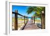 Cuba Fuerte Collection - Way to the Beach III-Philippe Hugonnard-Framed Photographic Print