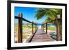 Cuba Fuerte Collection - Way to the Beach III-Philippe Hugonnard-Framed Photographic Print