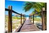 Cuba Fuerte Collection - Way to the Beach III-Philippe Hugonnard-Mounted Photographic Print