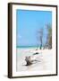 Cuba Fuerte Collection - White Sand Beach II-Philippe Hugonnard-Framed Photographic Print