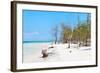Cuba Fuerte Collection - White Sand Beach-Philippe Hugonnard-Framed Photographic Print