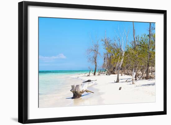 Cuba Fuerte Collection - White Sand Beach-Philippe Hugonnard-Framed Photographic Print