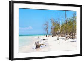 Cuba Fuerte Collection - White Sand Beach-Philippe Hugonnard-Framed Photographic Print