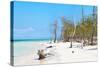 Cuba Fuerte Collection - White Sand Beach-Philippe Hugonnard-Stretched Canvas