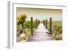 Cuba Fuerte Collection - Wild Beach Jetty at Sunset-Philippe Hugonnard-Framed Photographic Print