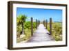 Cuba Fuerte Collection - Wild Beach Jetty-Philippe Hugonnard-Framed Photographic Print