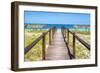 Cuba Fuerte Collection - Wooden Jetty on the Beach III-Philippe Hugonnard-Framed Photographic Print